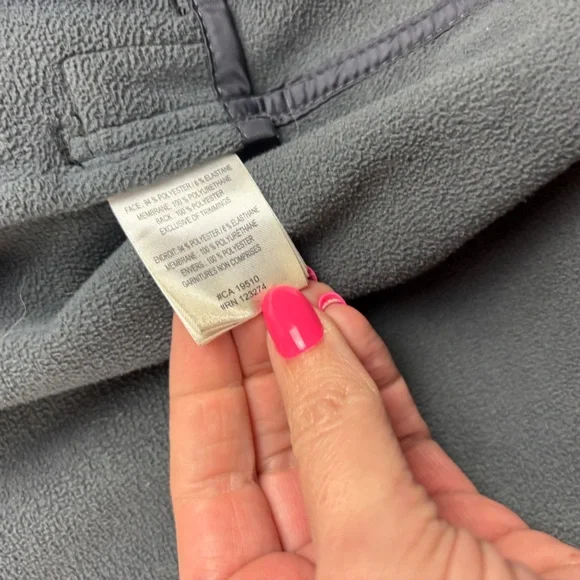 LOLE Women’s Black Glowing Jacket Softshell Fleece lined Hooded Peacoat - Small - Picture 9 of 9